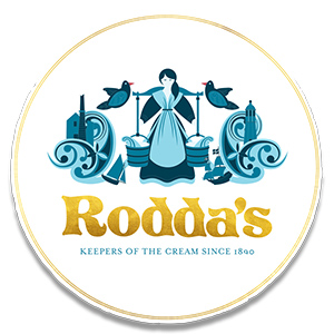 The Cornish Oven Suppliers - Roddas Milk and CLotted Cream Logo